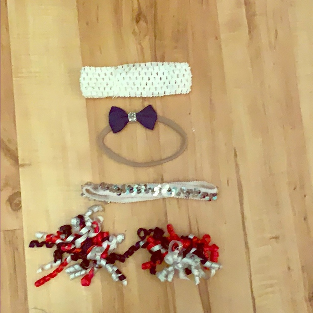 Hair bows and headbands